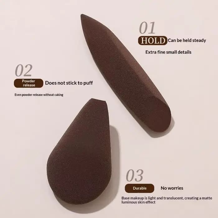 Éponge de Maquillage Façonnée