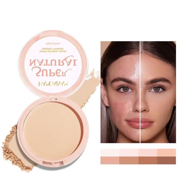Poudre mate rayonnante avec 8 nuances