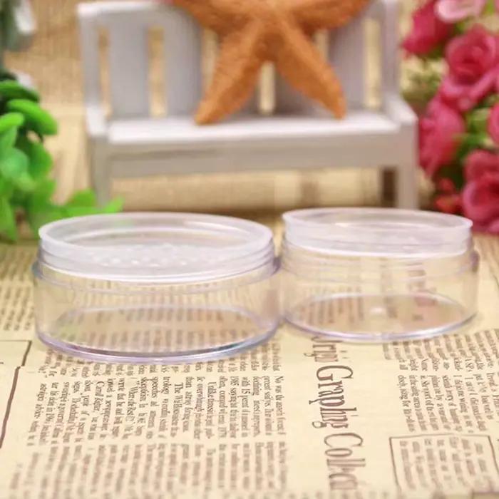 Pot de poudre libre en plastique 30g/50g