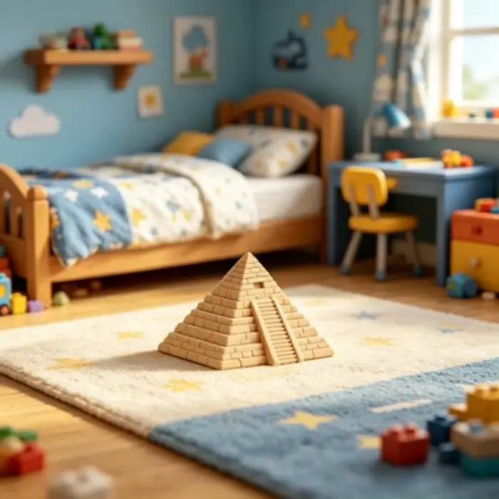 Modèle de pyramide égyptienne imprimé en 3D, miniature, architecture de l'Égypte ancienne, ornement, décoration de bureau à domicile, artisanat Feng Shui, cadeaux