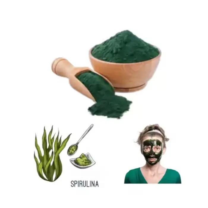 Poudre de spiruline naturelle supérieure pour la réparation de la peau