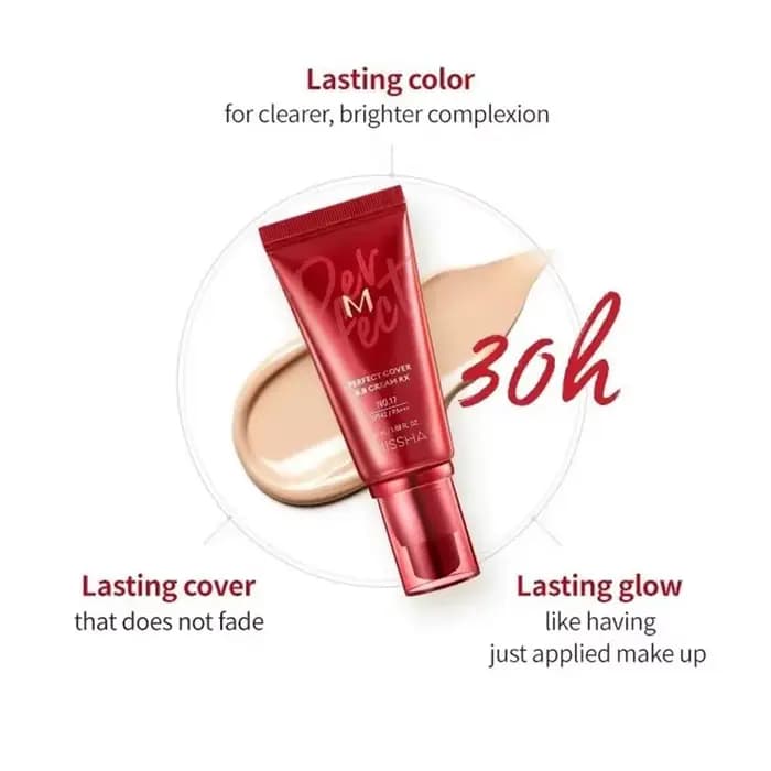 BB crème 50ml nuances 21 et 23 contour parfait pour un maquillage nu naturel Look correcteur fond de teint primaire hydratant