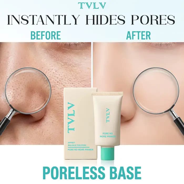 Base de Teint Minimisatrice de Pores - Effet Instantané Zéro