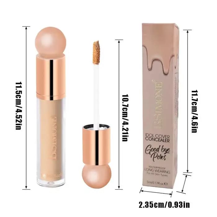 BSIMONE 5ML Fond de Teint Liquide Couvrant Complet