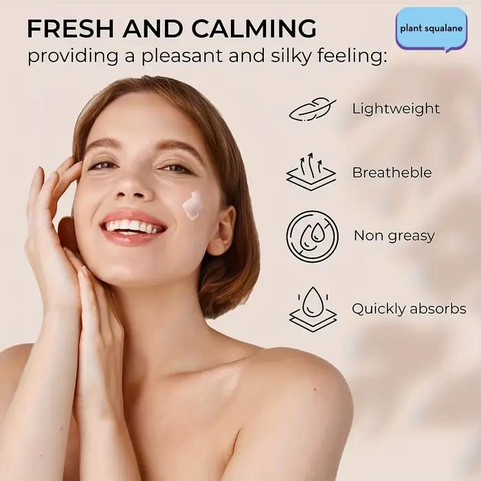 Niacinamide-Crème pour le visage au collagène avec pompe sans air