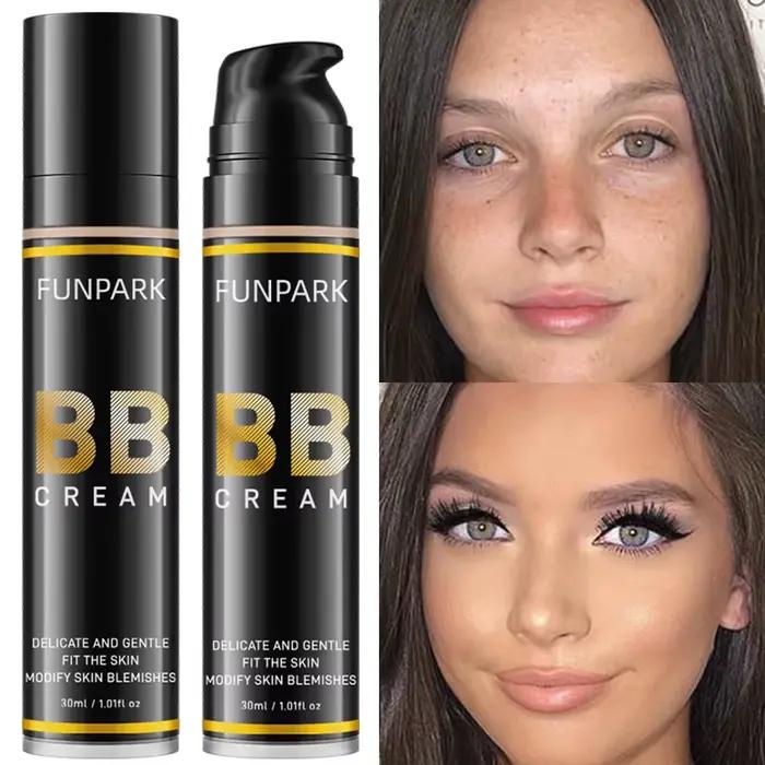 8 couleurs CC crème fond de teint hydratant concentrateur longue durée imperméable huile Base du visage maquillage naturel éclaircissant Covera
