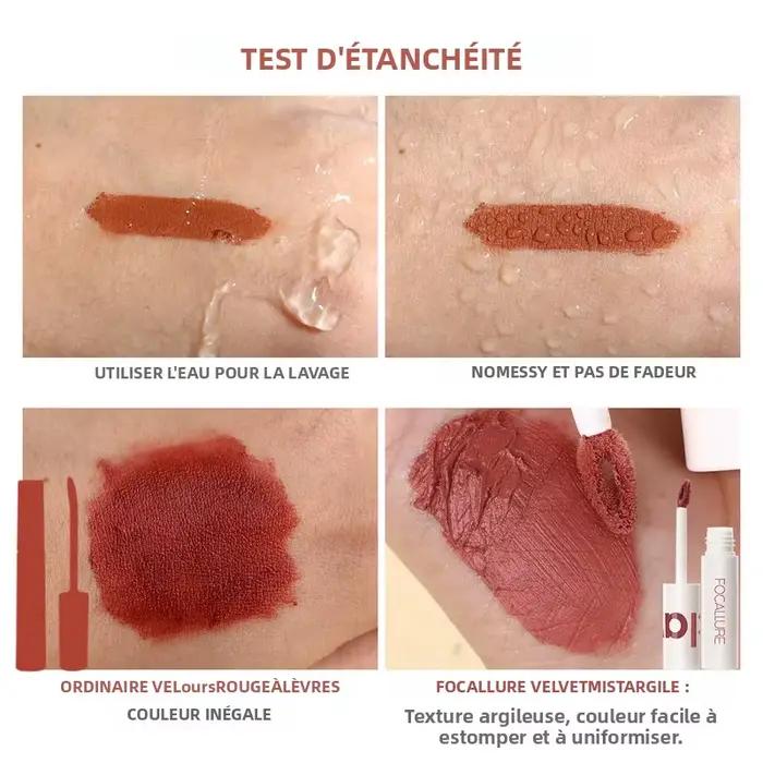 FOCALLURE Rouge à lèvres mat Lipclay Crème