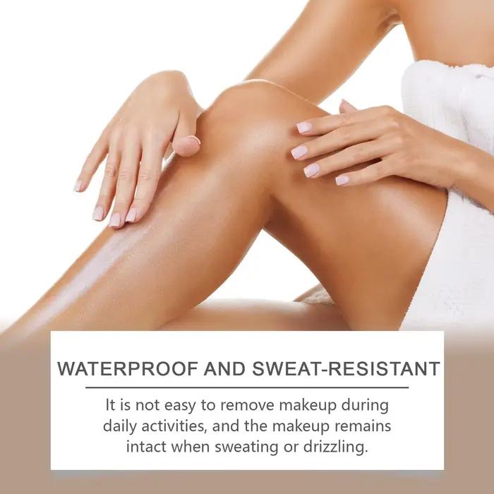 Correcteur de maquillage imperméable pour les jambes