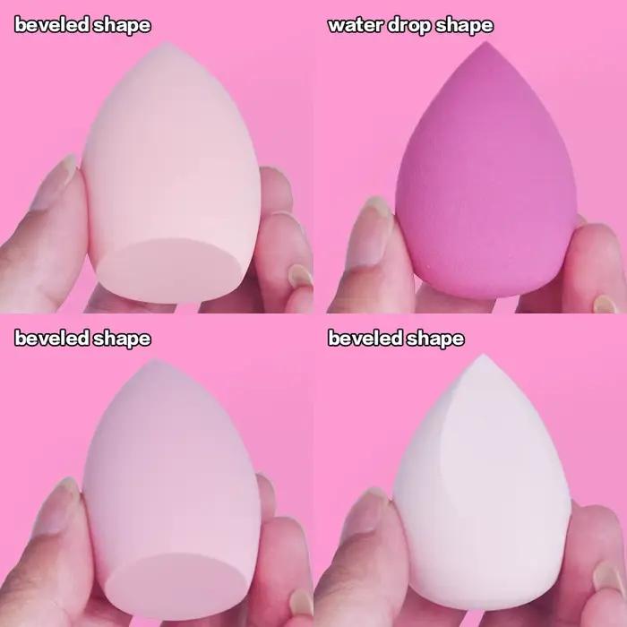 Eponges cosmétiques douces et soyeuses pour fond de teint et poudre, accessoires de maquillage polyuréthane pour peau lisse et finition naturelle occasions spéciales