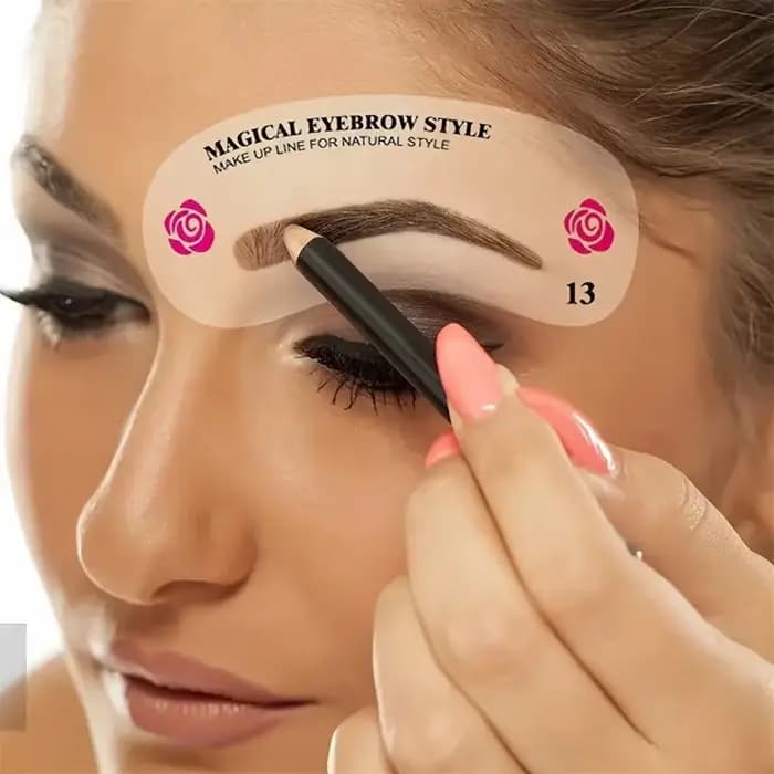 24 Styles de modèles de sourcils