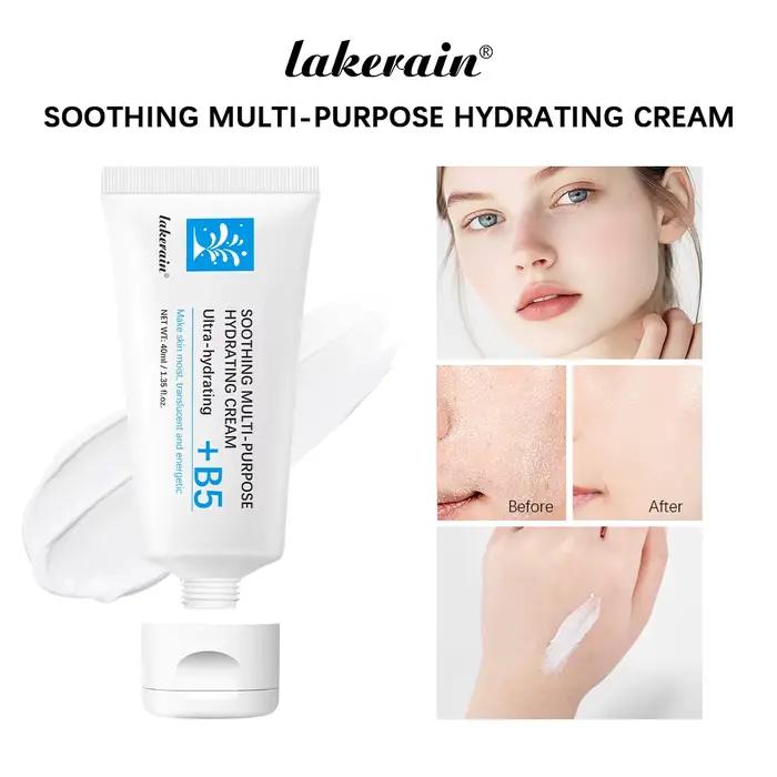 Crème réparatrice hydratante et nourrissante pour peaux sèches et rouges amélioration réparation solaire multipurpose Lakerain