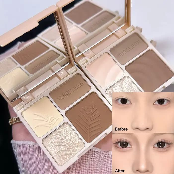 Palette de maquillage 4 couleurs : Enlumineur