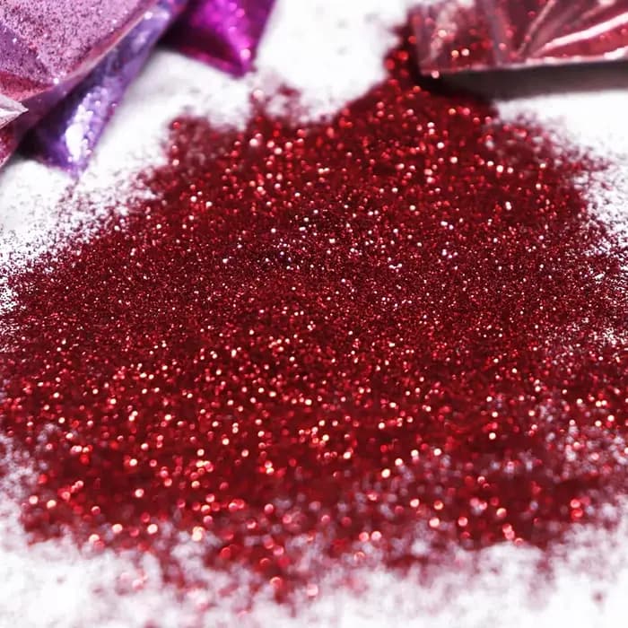 Poudre à paillettes fines en vrac