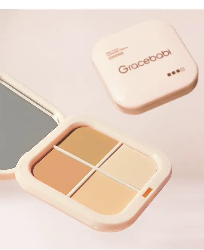 Gracebabi – Palette anti-cernes 4 couleurs