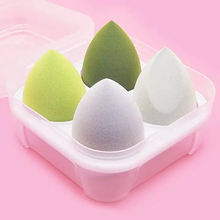 Eponges cosmétiques douces et soyeuses pour fond de teint et poudre, accessoires de maquillage polyuréthane pour peau lisse et finition naturelle occasions spéciales