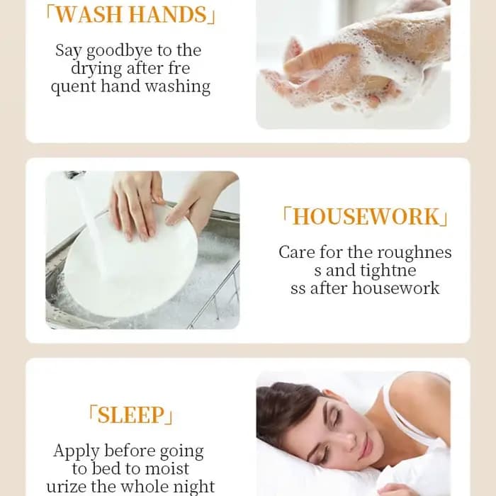 Crème pour les mains au noix de coco