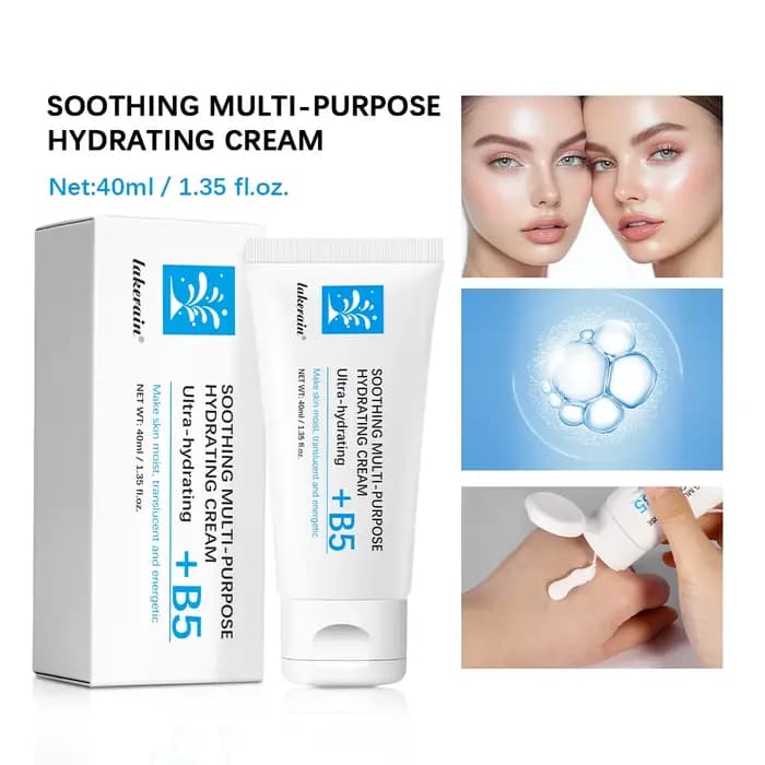 Crème hydratante multi-usages apaisante pour les peaux craquelées et rugueuses