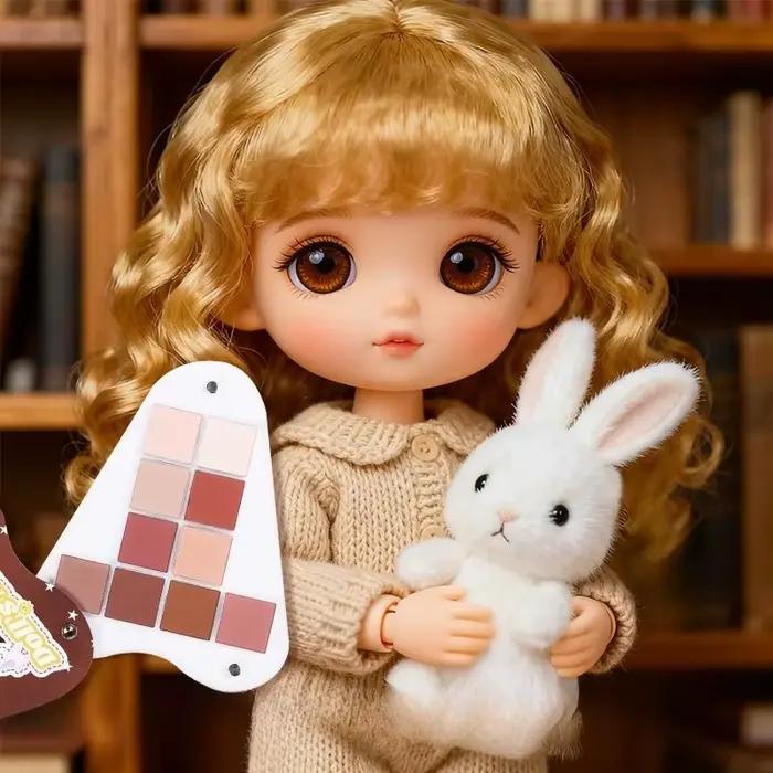 Poudre de coloration pour poupée BJD 8/9/10 couleurs