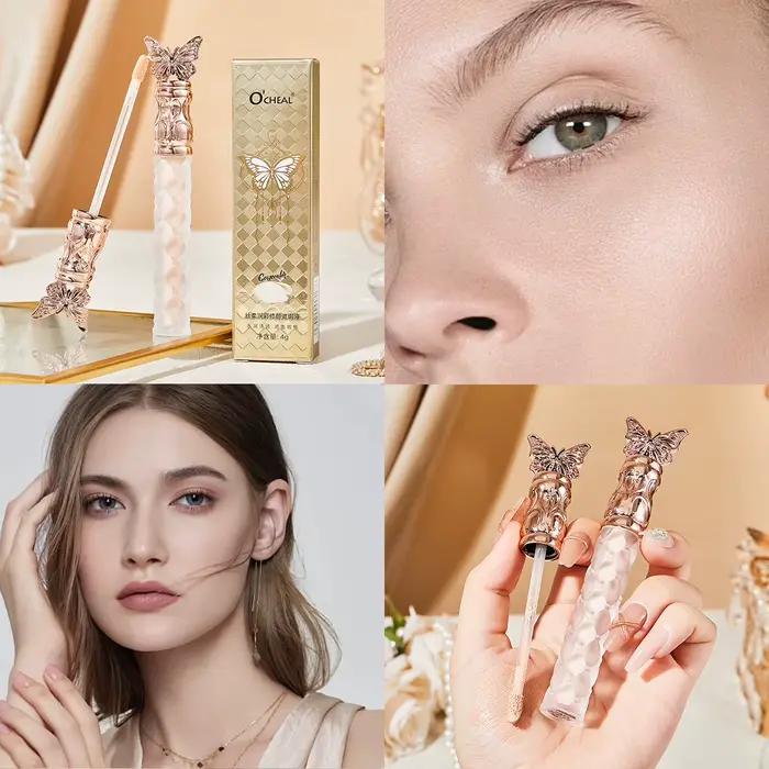 Ocheal Base de maquillage crème de fond de teint pour le visage correcteur contour pour le visage Bronze maquillage cosmétiques hydratant longue durée