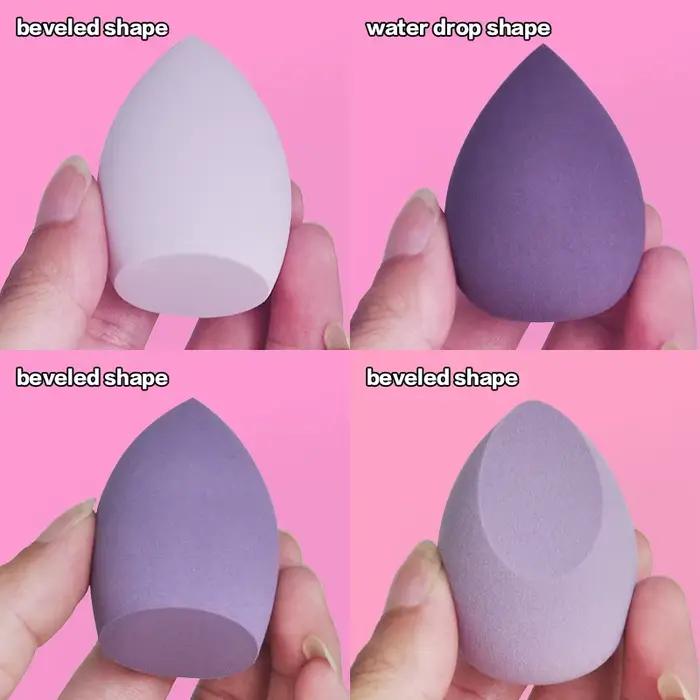 Eponges cosmétiques douces et soyeuses pour fond de teint et poudre, accessoires de maquillage polyuréthane pour peau lisse et finition naturelle occasions spéciales
