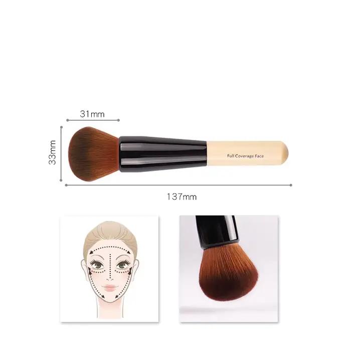 Pinceaux de maquillage luxueux