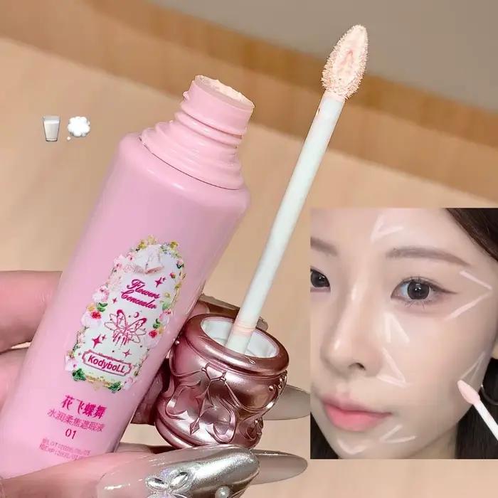 Correcteur liquide mat rose doux