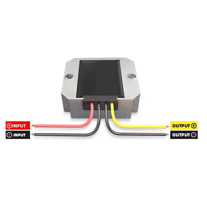 GYVRM 24V 36V 48V 60V à 12V 5A 6A 8A 10A convertisseur cc abaisseur 48V-12V régulateur de tension Buck voiture camion bateau alimentation