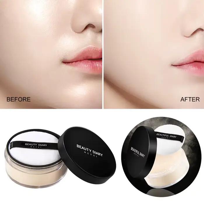 Poudre libre mate maquillage professionnel