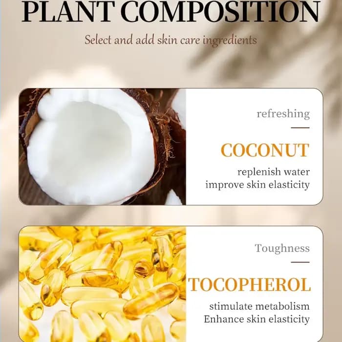 Crème pour les mains au noix de coco