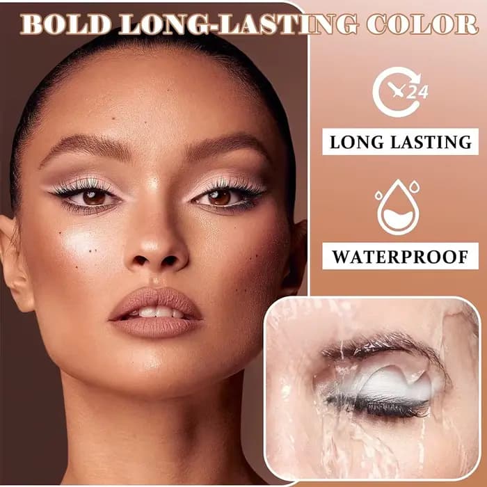Base de maquillage pour paupières grasses