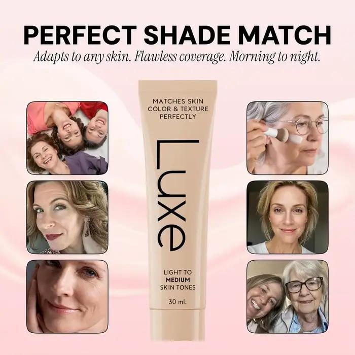 Fond de teint liquide changeant de couleur Luxe