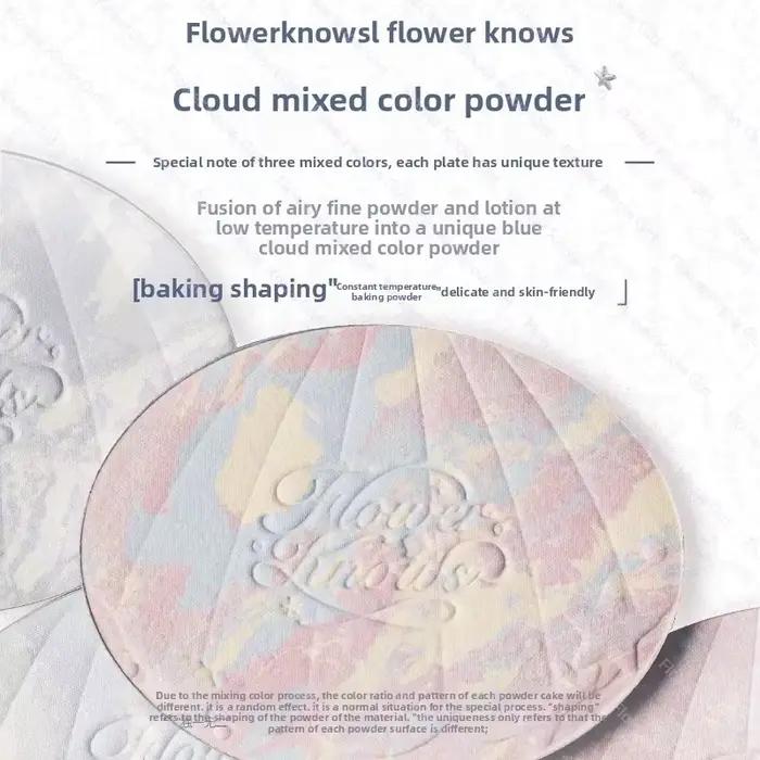 Flower Knows Poudre Libre Effet Mat Contrôle Sébum Longue Tenue Perle de Coquille de Nacre Cloud Honey Unicorn