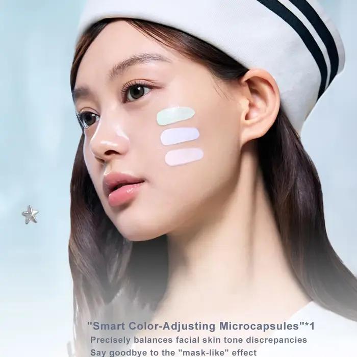 Flower Knows 2025 Shell's Jewel Radiance Primer Base de maquillage éclaircissante longue durée Hydratant Non Cakey Vegan Cruelty Free
