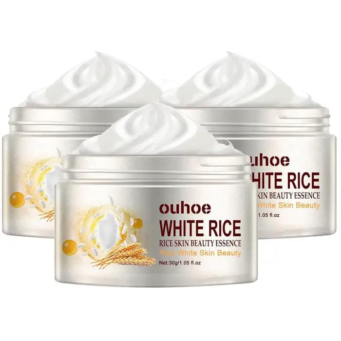 1/2/3 pièces crème de riz pour le visage Essence de riz blanc