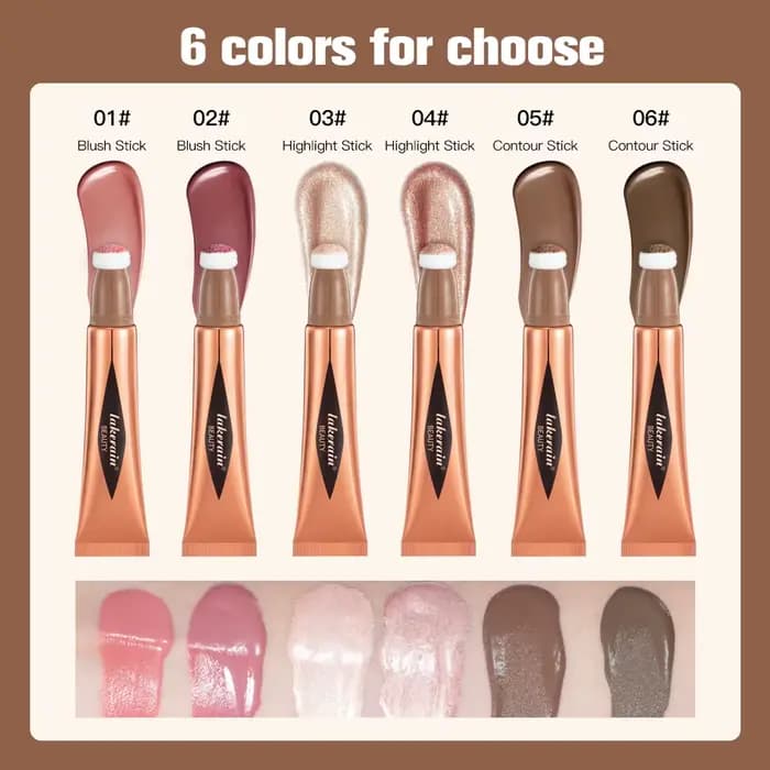 Bâton de surligneur de contour liquide