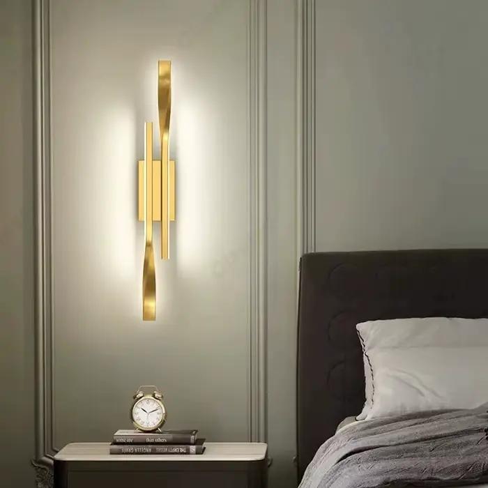 Lampe murale LED minimaliste moderne pour salon, couloir, chambre à coucher, éclairage décoratif de chevet