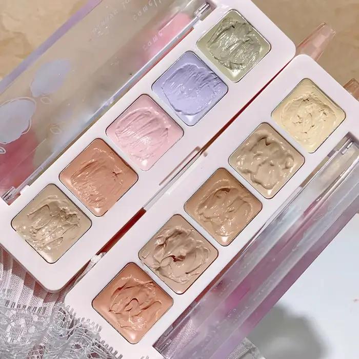 Palette de 5 couleurs, correcteur