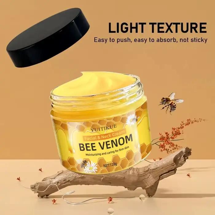 Crème visage et cou au venin d'abeille YUITIKUE 120g