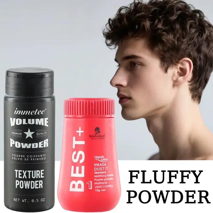 Poudre coiffante volumisante tenue longue durée pour hommes et femmes contrôle de l'huile ensemble rapide bricolage certifié Non irritant pour