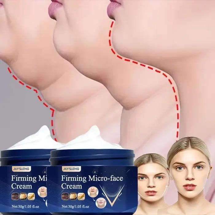 Crème amincissante en forme de V