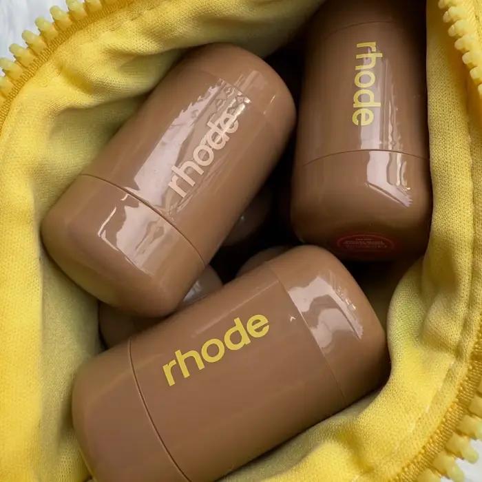 Stick de blush hydratant pour les lèvres et les joues, rouge naturel en poudre, crème blush, rouge à lèvres, facile à appliquer, couleur intense, ensemble de maquillage RHODE pour femmes occasions spéciales