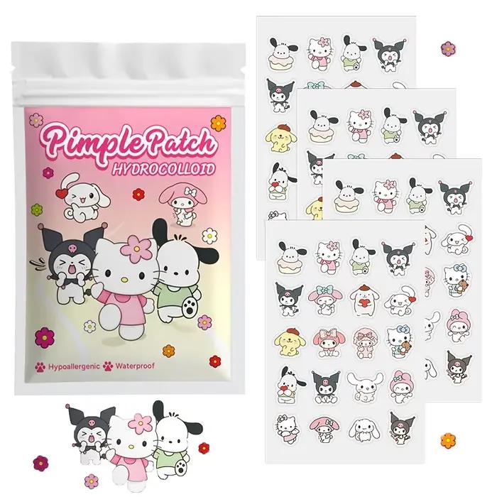 80 autocollants anti-boutons Sanrio