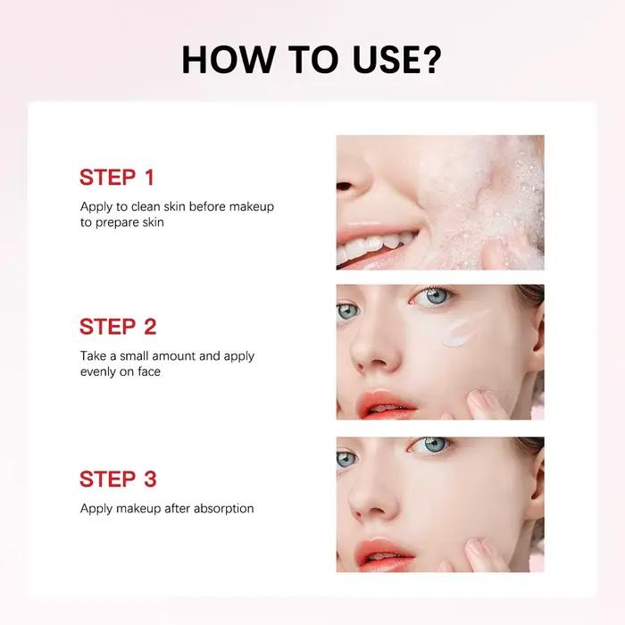 Lakerain flou aimant apprêt finition mate hydratant sous le maquillage raffermissant peau Base Application douce
