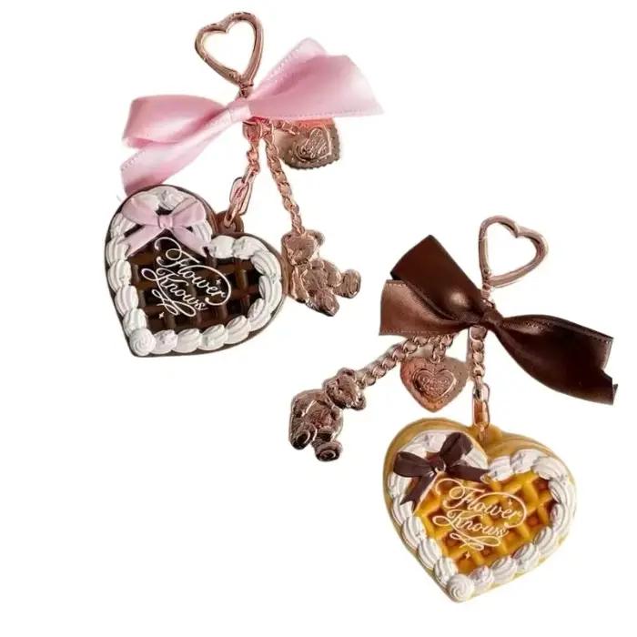 Poudre fixatrice de maquillage Flowerknows THE SWEETIE BEAR Mini Honey Face Powder Pendant