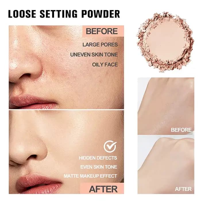 Poudre libre pour le visage