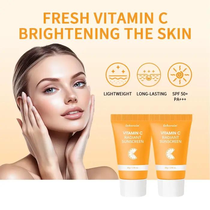 Crème solaire Lakerain à la vitamine C