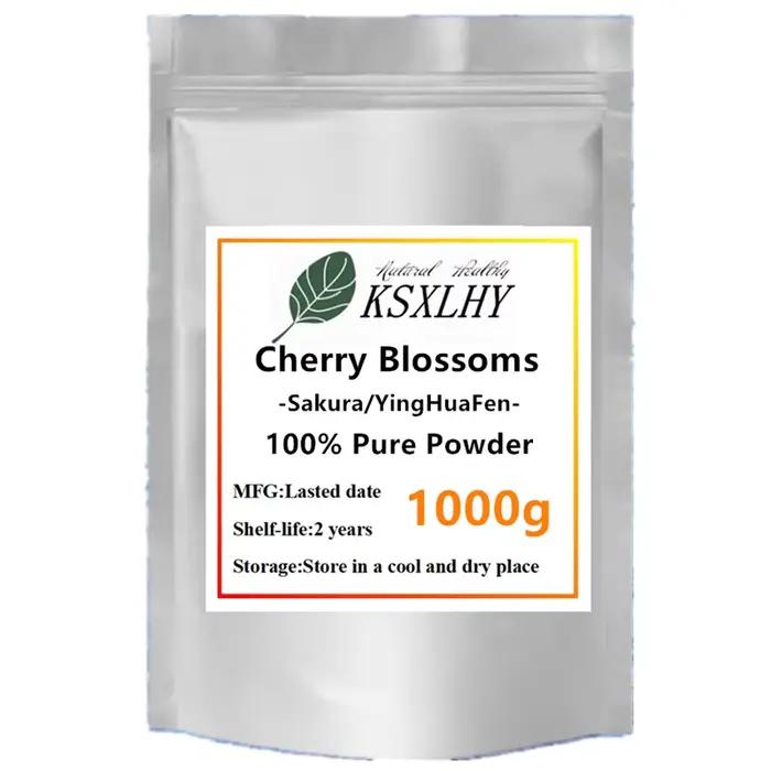 Poudre de Sakura de fleur de cerisier naturelle pure rose
