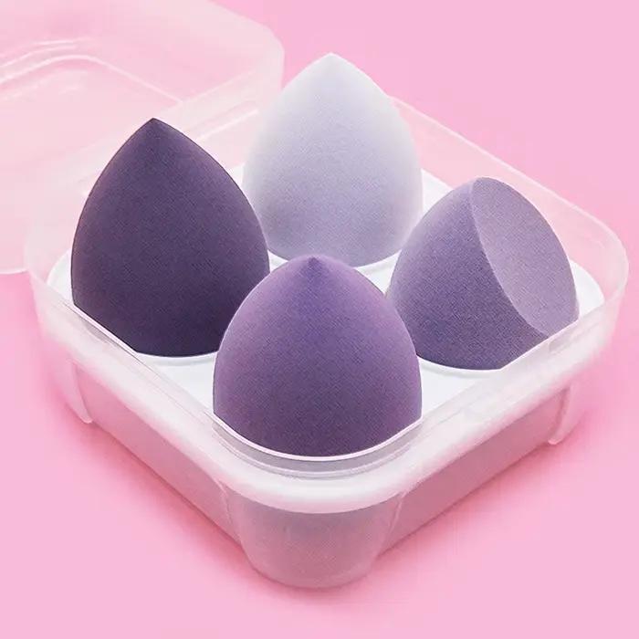 Eponges cosmétiques douces et soyeuses pour fond de teint et poudre, accessoires de maquillage polyuréthane pour peau lisse et finition naturelle occasions spéciales