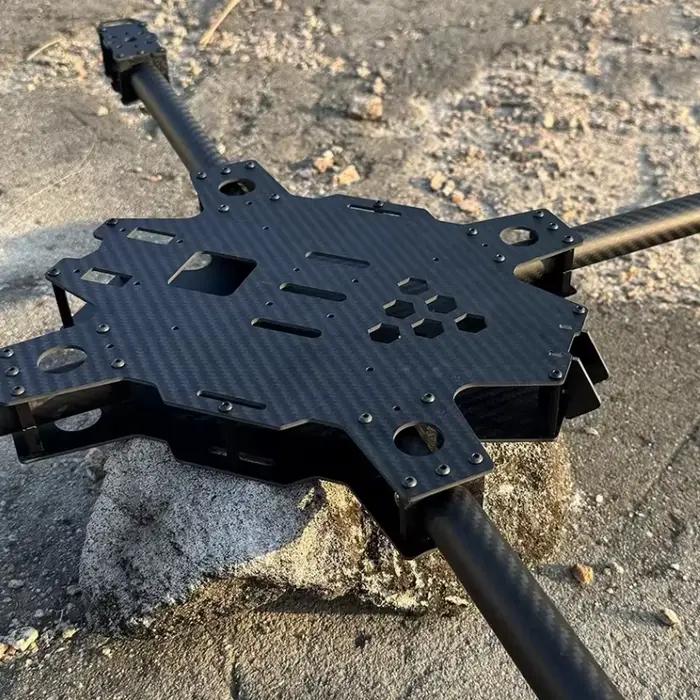 PAURC FALCON Cadre de drone FPV 15 pouces - Quadrirotor 4 axes en fibre de carbone pour longue portée et charge utile, structure ultra robuste