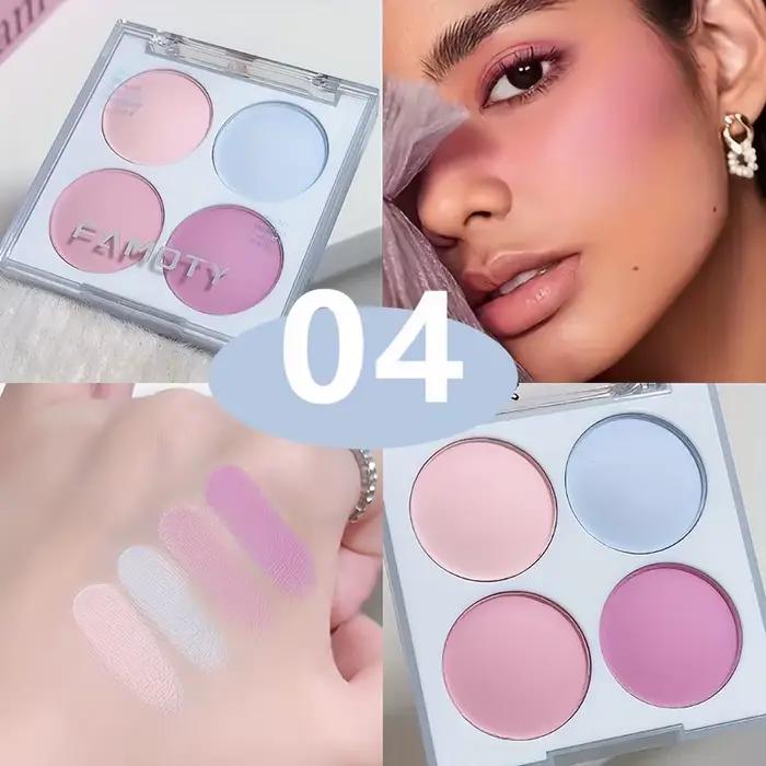 Palette de fards à joues en fil de bonbon